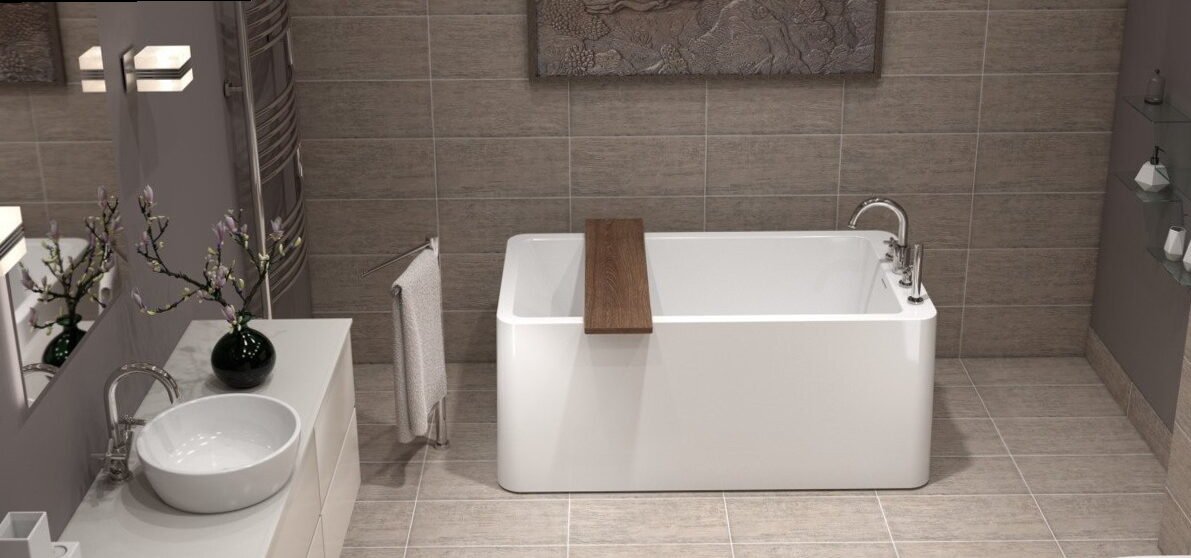 Small bathtubs for functional and beautiful spaces